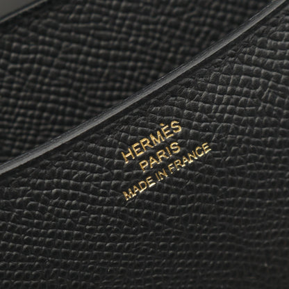 コンスタンス3 ミニ ショルダーバッグ ヴォーエプソン ブラック ゴールド金具 G刻印 エルメス バッグ HERMES