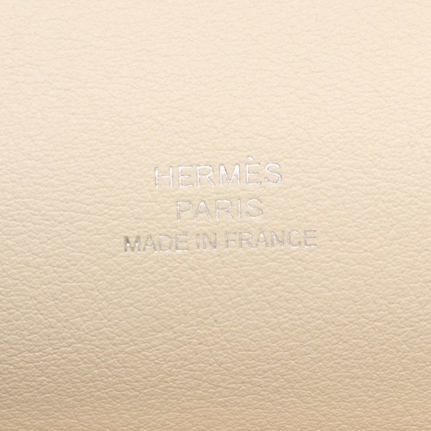 ポシェットケリー ミニ ナタ ハンドバッグ ヴォースイフト オフホワイト シルバー金具 G刻印 エルメス バッグ HERMES