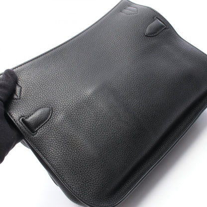 ジプシエール28 ショルダーバッグ トリヨンクレマンス ブラック シルバー金具 A刻印 エルメス バッグ HERMES
