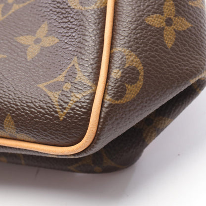 ヴィバシテPM モノグラム ショルダーバッグ PVC レザー ブラウン ルイヴィトン バッグ LOUIS VUITTON