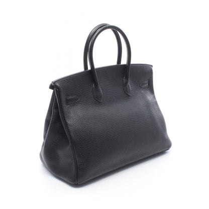 バーキン35 ハンドバッグ トゴ ブラック シルバー金具 T刻印 エルメス バッグ HERMES