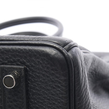 バーキン35 ハンドバッグ トゴ ブラック シルバー金具 T刻印 エルメス バッグ HERMES