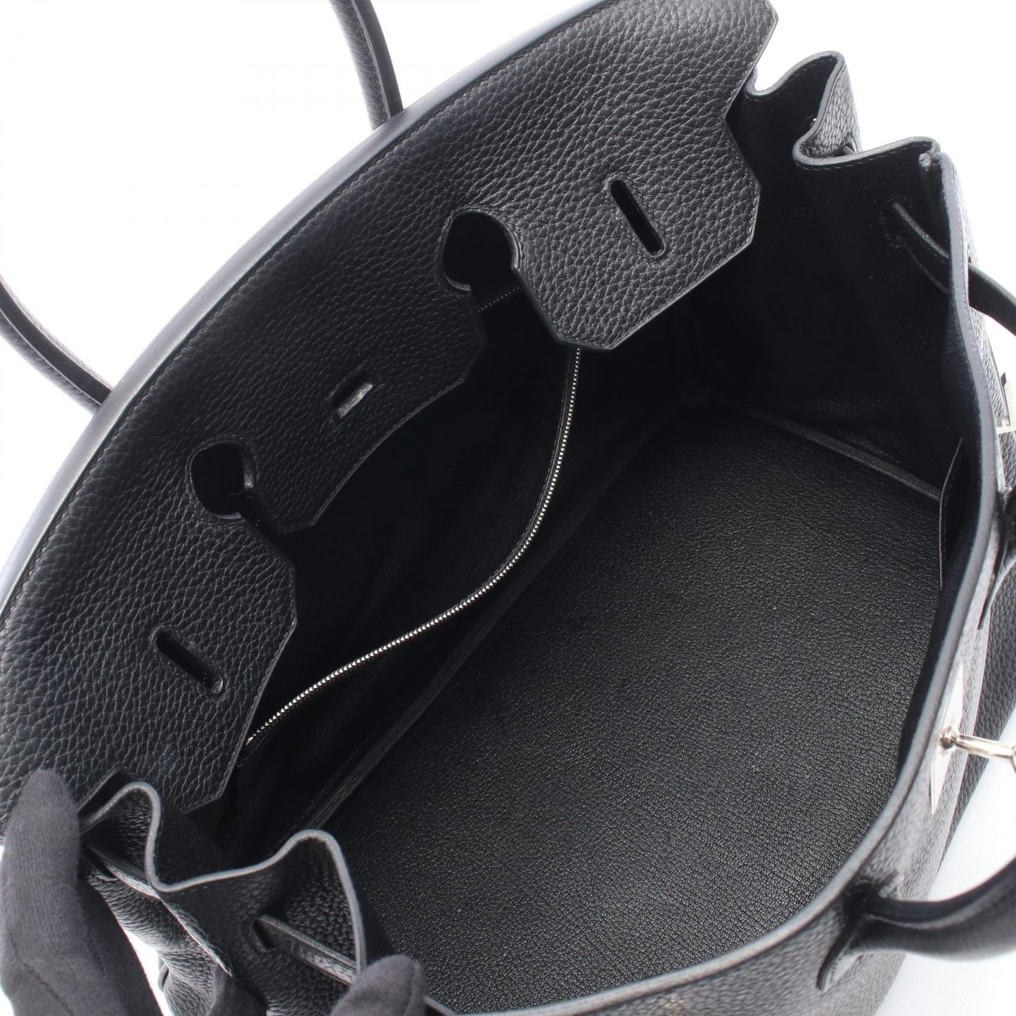 バーキン35 ハンドバッグ トゴ ブラック シルバー金具 T刻印 エルメス バッグ HERMES