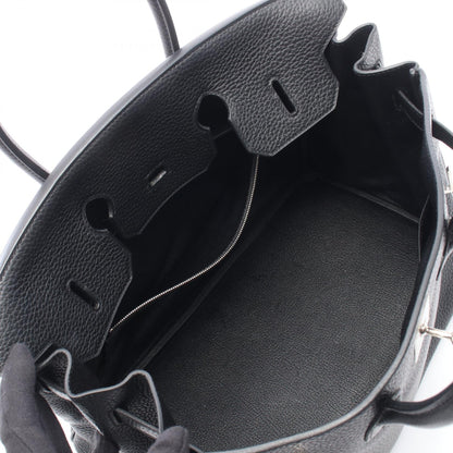 バーキン35 ハンドバッグ トゴ ブラック シルバー金具 T刻印 エルメス バッグ HERMES
