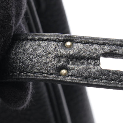 バーキン35 ハンドバッグ トゴ ブラック シルバー金具 T刻印 エルメス バッグ HERMES