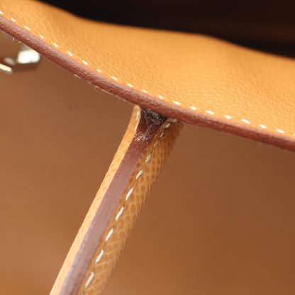 バーキン25 ナチュラル ハンドバッグ ヴォーエプソン ライトブラウン シルバー金具 □K刻印 エルメス バッグ HERMES