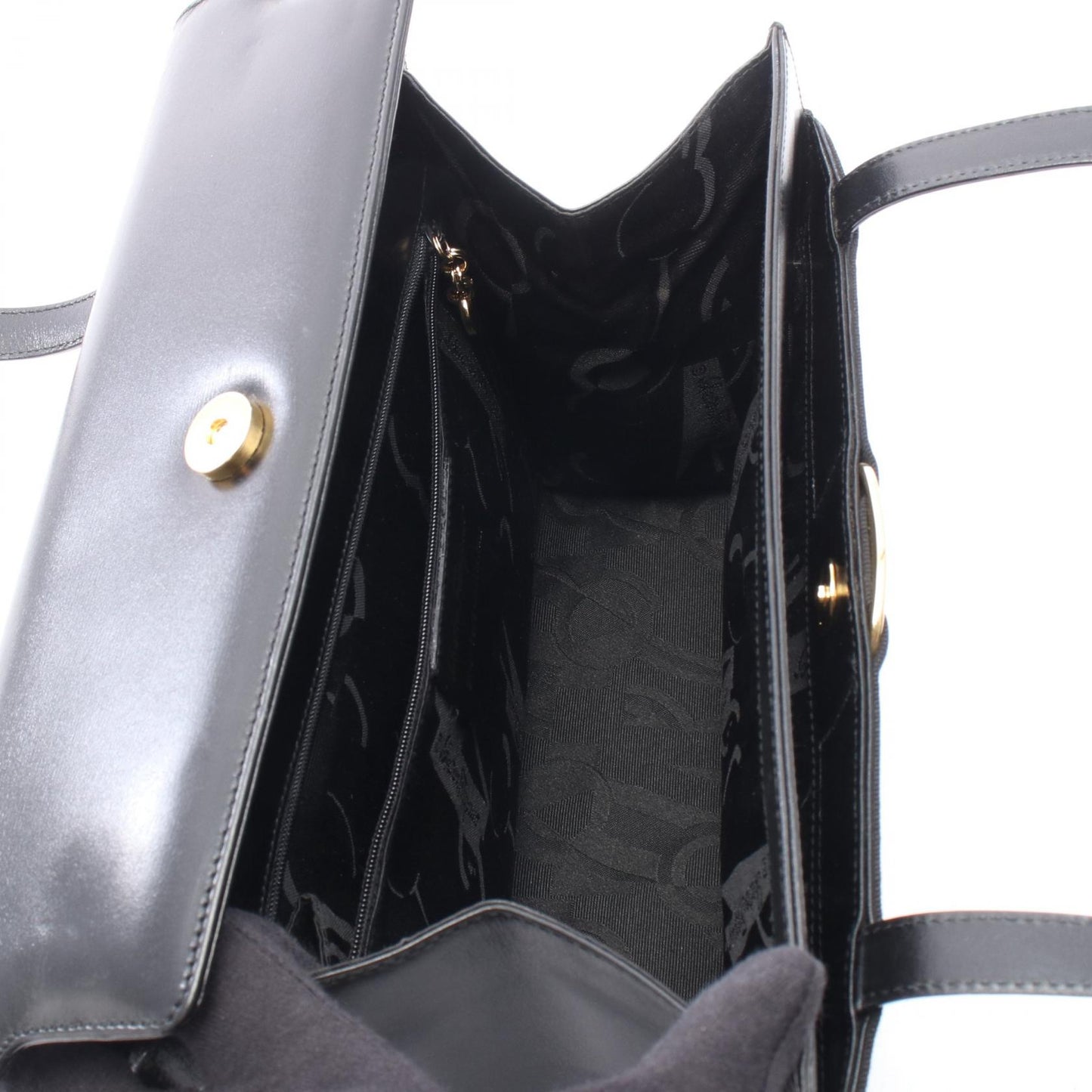 ヴァラリボン ショルダーバッグ レザー ブラック サルヴァトーレフェラガモ バッグ Salvatore Ferragamo