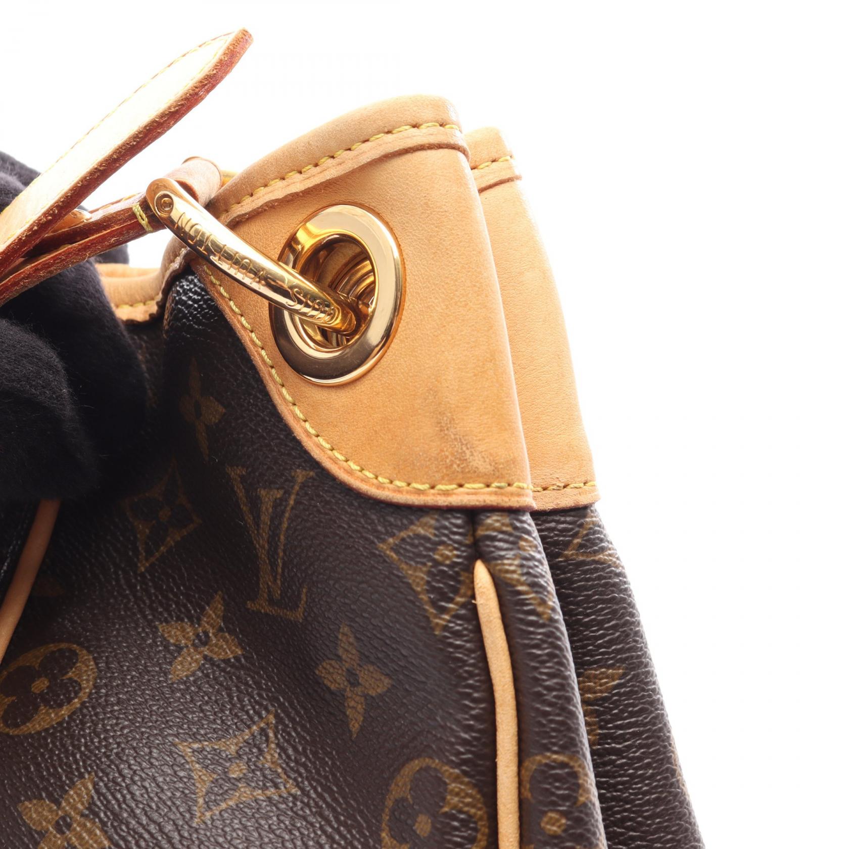 ガリエラPM モノグラム ワンショルダーバッグ PVC レザー ブラウン ルイヴィトン バッグ LOUIS VUITTON
