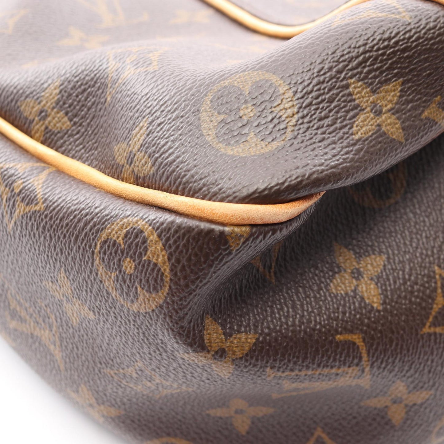 ガリエラPM モノグラム ワンショルダーバッグ PVC レザー ブラウン ルイヴィトン バッグ LOUIS VUITTON