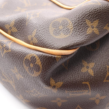 ガリエラPM モノグラム ワンショルダーバッグ PVC レザー ブラウン ルイヴィトン バッグ LOUIS VUITTON