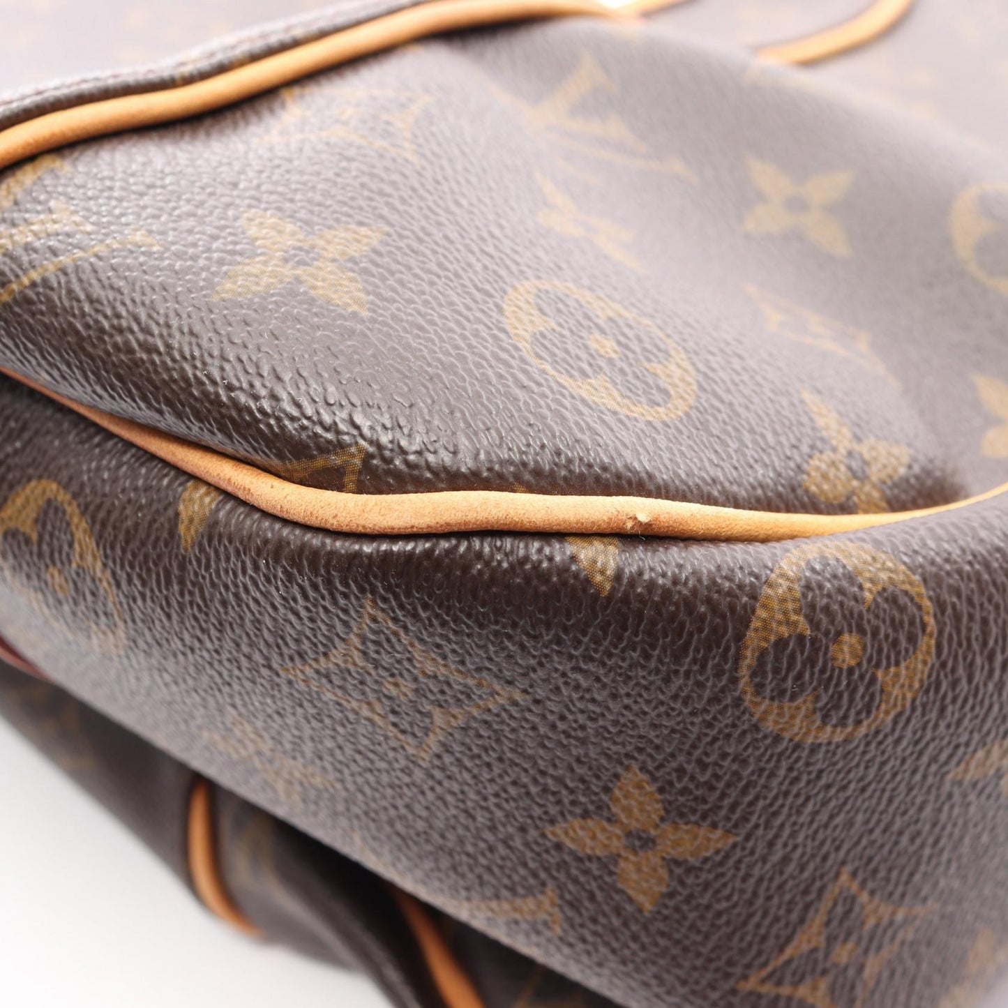 ガリエラPM モノグラム ワンショルダーバッグ PVC レザー ブラウン ルイヴィトン バッグ LOUIS VUITTON