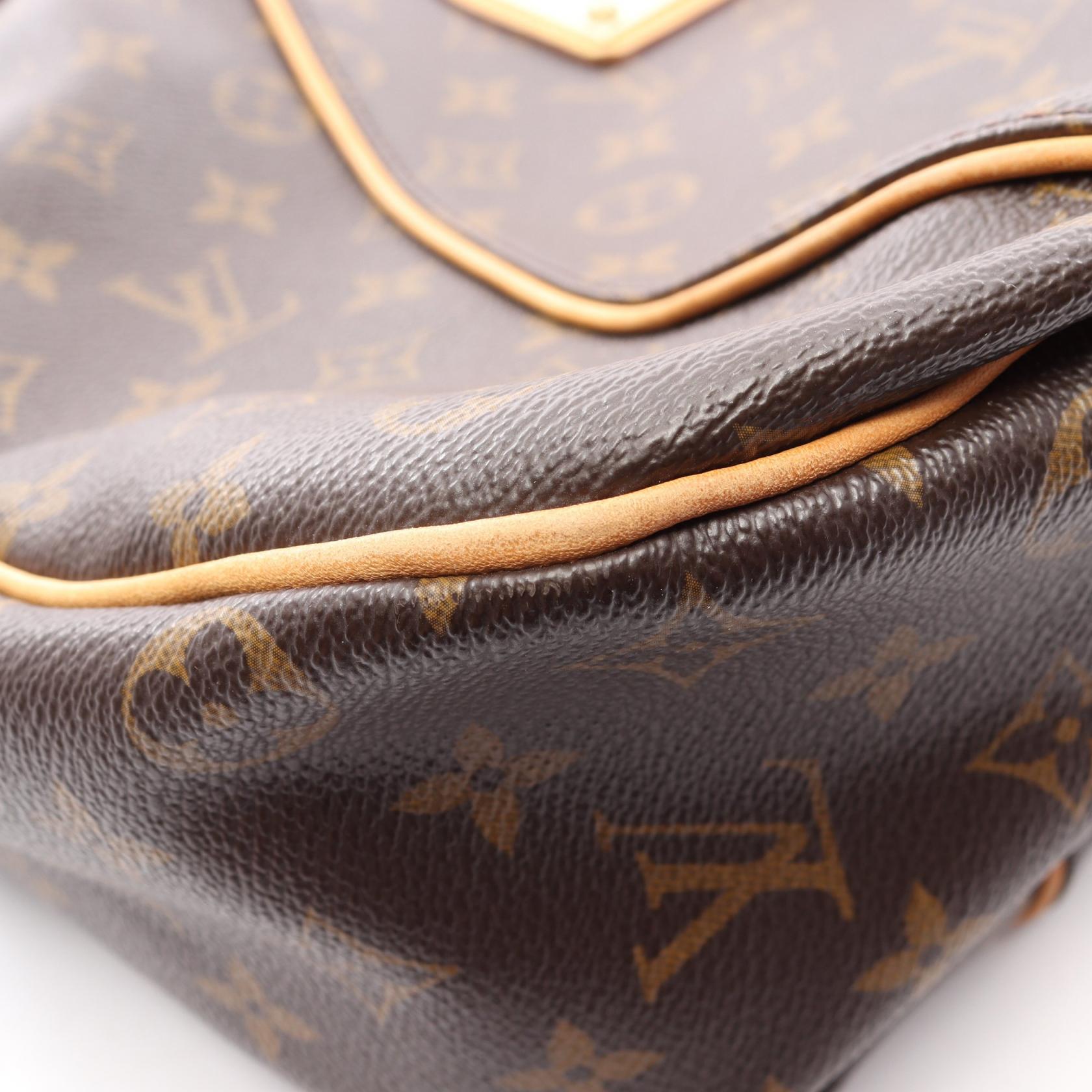 ガリエラPM モノグラム ワンショルダーバッグ PVC レザー ブラウン ルイヴィトン バッグ LOUIS VUITTON