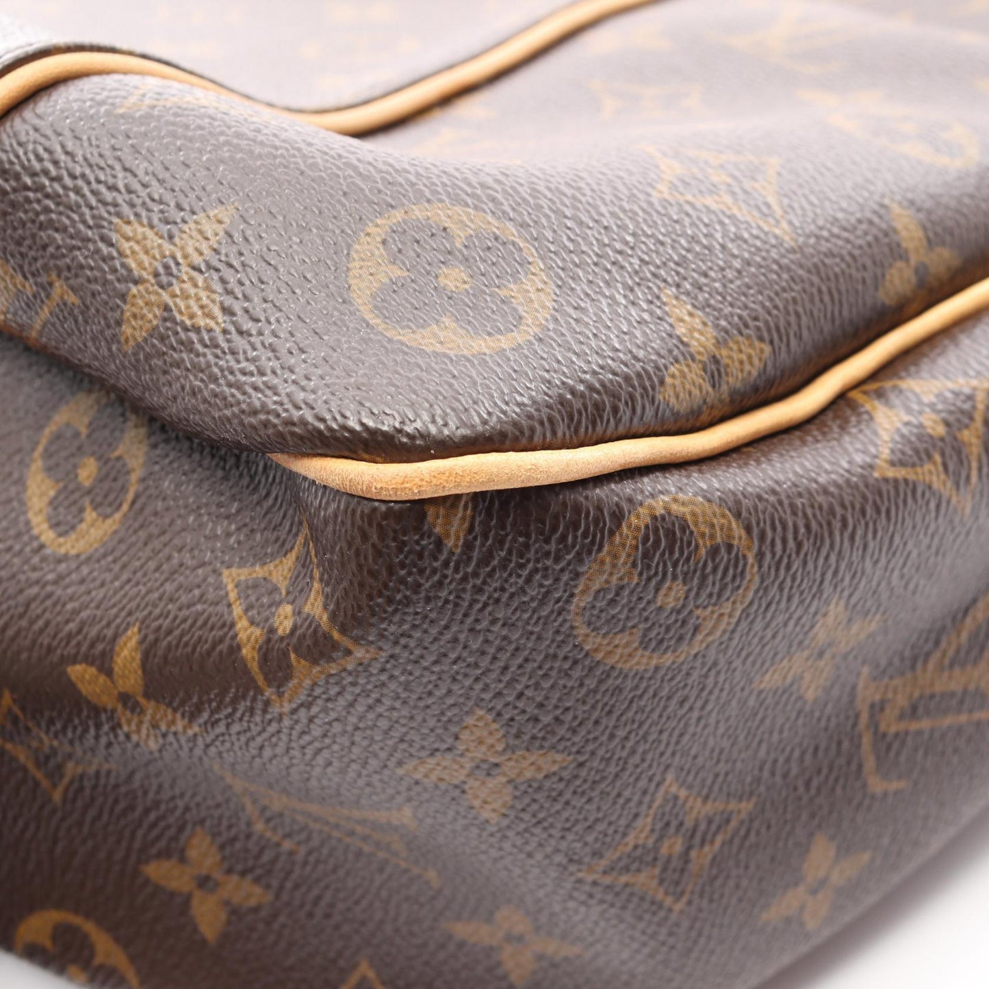 ガリエラPM モノグラム ワンショルダーバッグ PVC レザー ブラウン ルイヴィトン バッグ LOUIS VUITTON