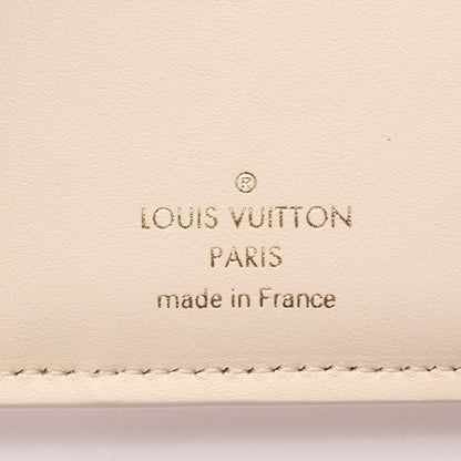 ポルトフォイユ カプシーヌ コンパクト クオーツ 三つ折り財布 レザー アイボリー ルイヴィトン 財布・小物 LOUIS VUITTON