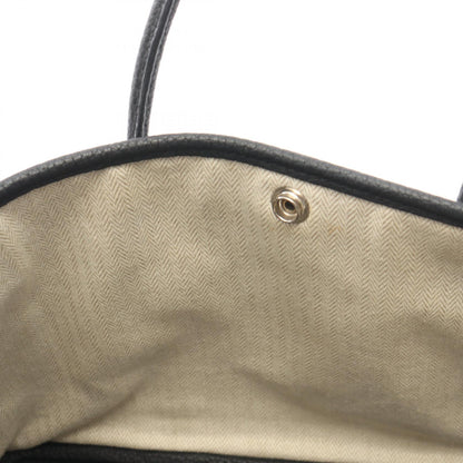 ガーデンパーティTPM ハンドバッグ トートバッグ ネゴンダ ブラック シルバー金具 C刻印 エルメス バッグ HERMES