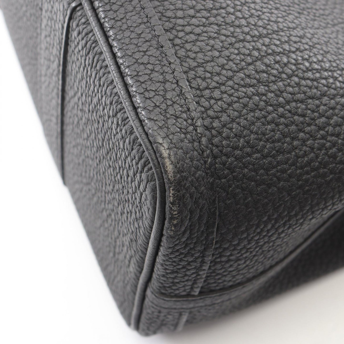 ガーデンパーティTPM ハンドバッグ トートバッグ ネゴンダ ブラック シルバー金具 C刻印 エルメス バッグ HERMES