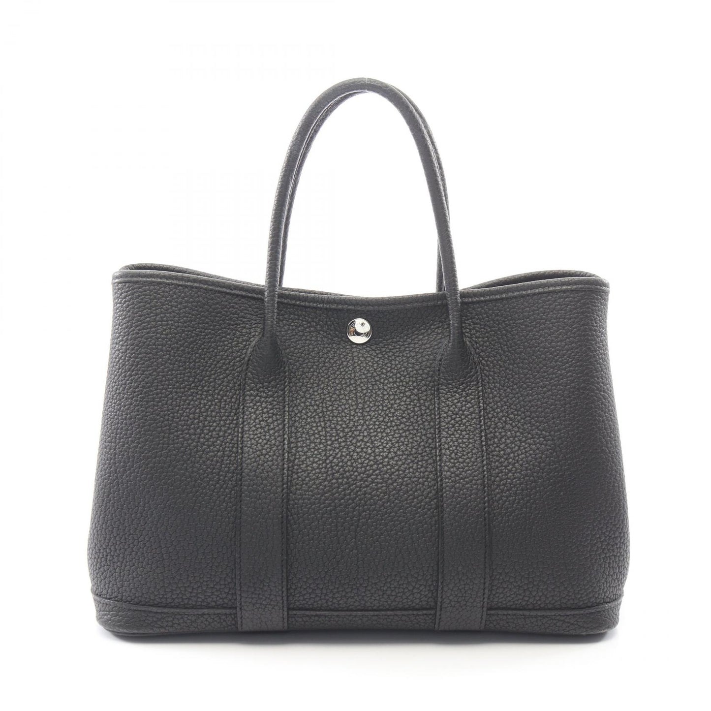 ガーデンパーティTPM ハンドバッグ トートバッグ ネゴンダ ブラック シルバー金具 C刻印 エルメス バッグ HERMES