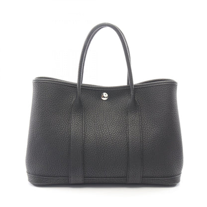 ガーデンパーティTPM ハンドバッグ トートバッグ ネゴンダ ブラック シルバー金具 C刻印 エルメス バッグ HERMES