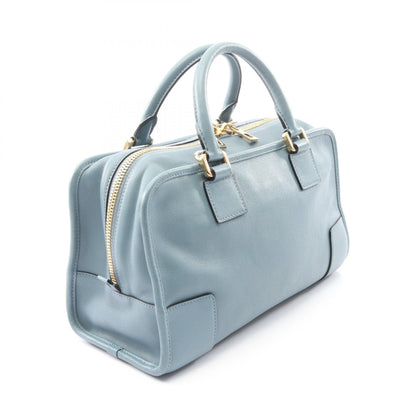 アマソナ28 2WAY ハンドバッグ レザー ブルーグレー ロエベ バッグ LOEWE
