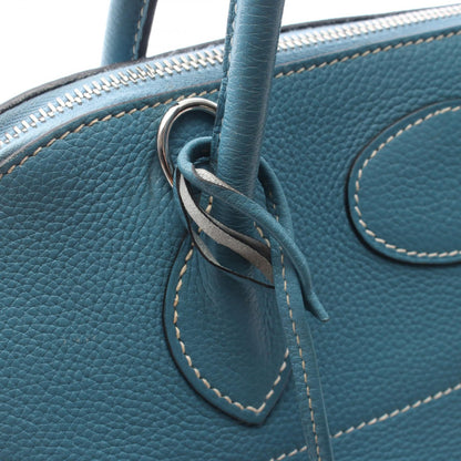 ボリード31 ブルージーン 2WAY ハンドバッグ トリヨンクレマンス ブルー シルバー金具 □L刻印 エルメス バッグ HERMES