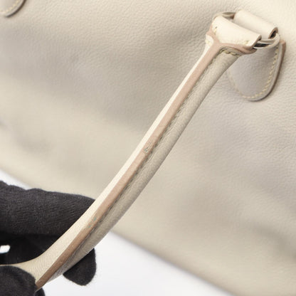 ツールボックス26 ベトン 2WAY ハンドバッグ エバーカラー ライトグレー シルバー金具 □R刻印 エルメス バッグ HERMES