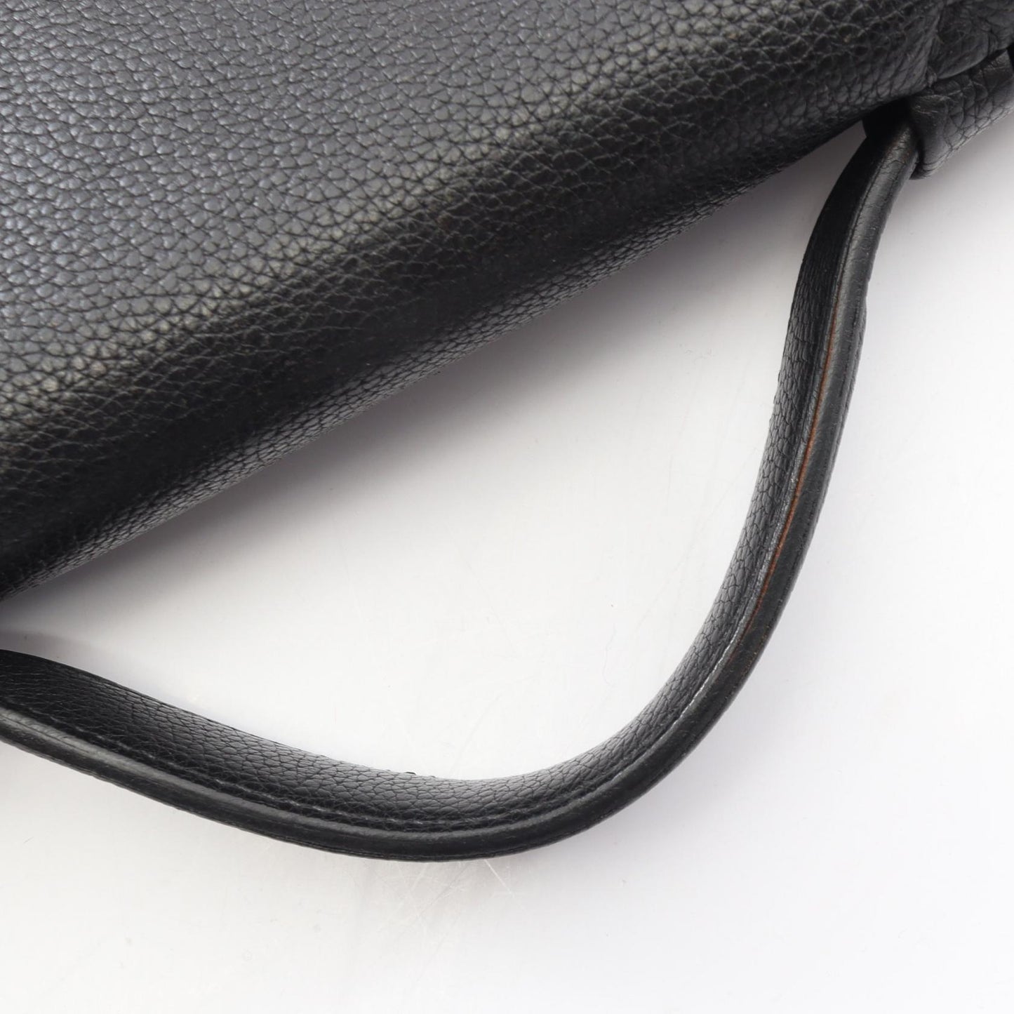 フラッシュ バックパック リュックサック エバーグレイン ブラック シルバー金具 C刻印 エルメス バッグ HERMES
