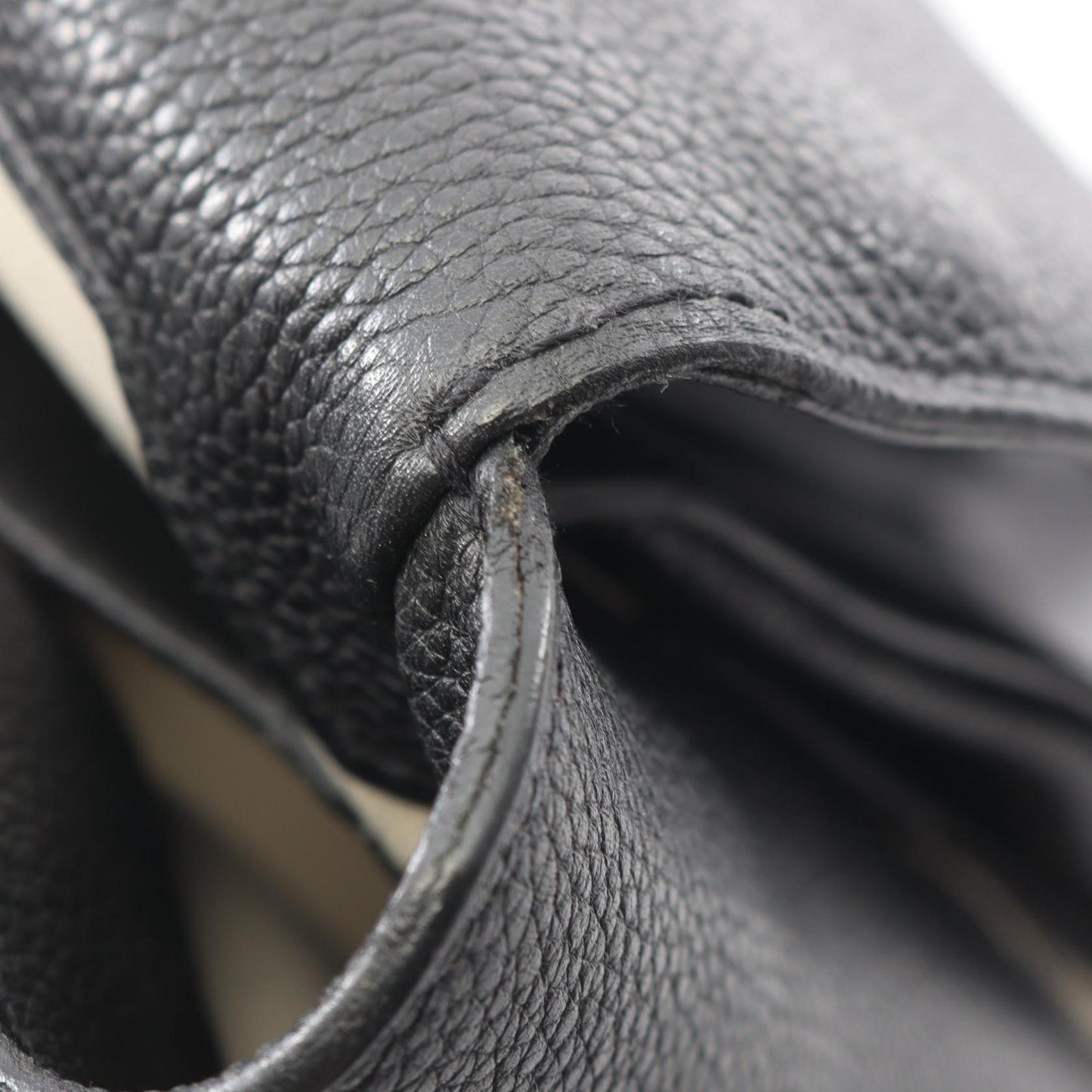 フラッシュ バックパック リュックサック エバーグレイン ブラック シルバー金具 C刻印 エルメス バッグ HERMES