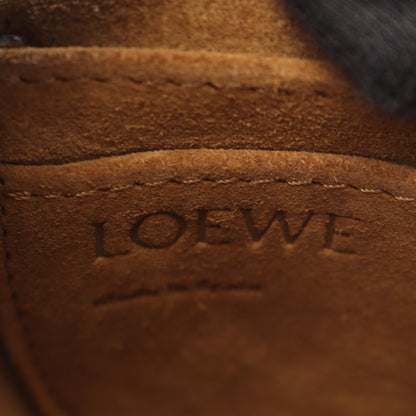 ゲートバッグ ミニ ショルダーバッグ レザー ボルドー レッド ブラウン ロエベ バッグ LOEWE