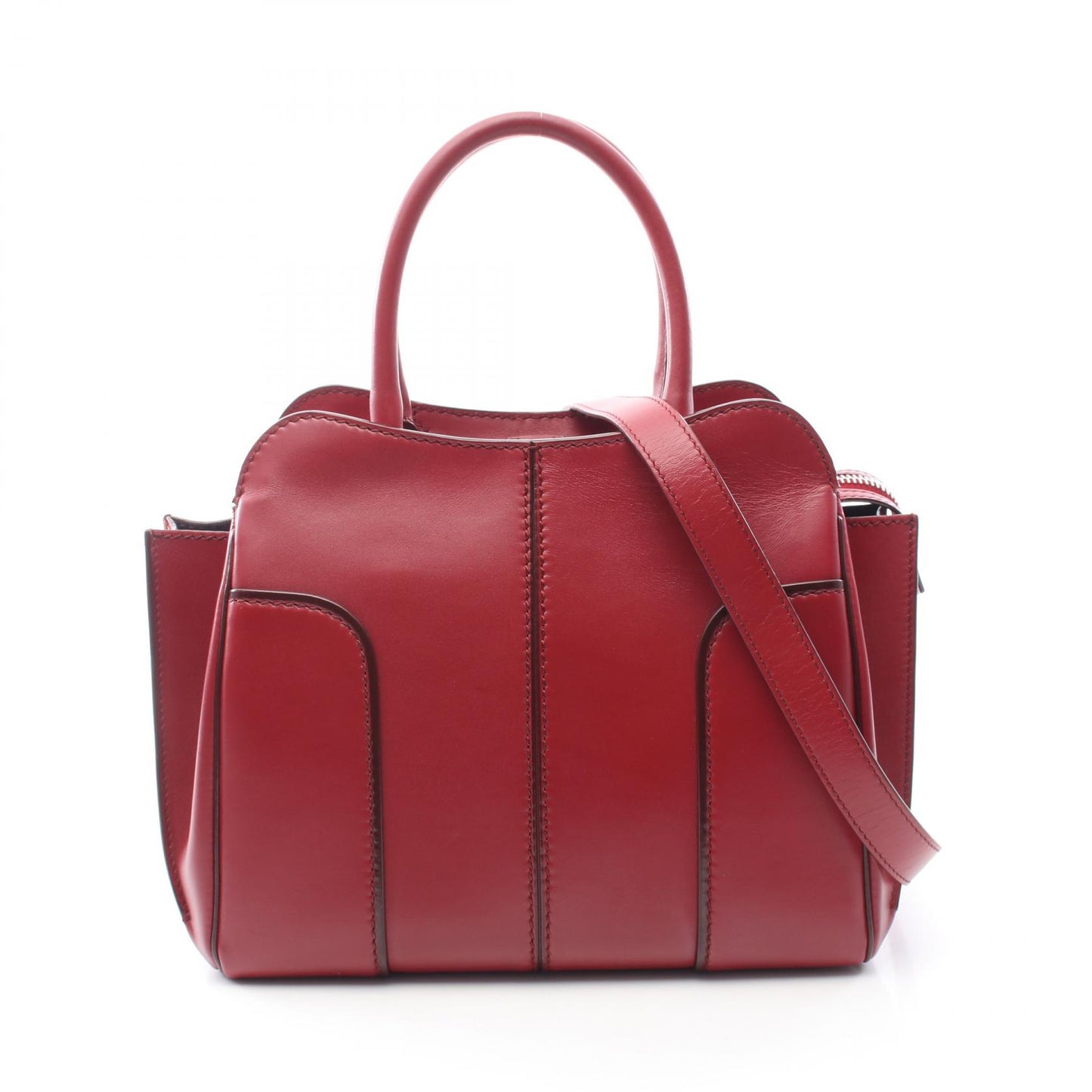 セラ 2WAY ハンドバッグ レザー レッド トッズ バッグ TOD'S