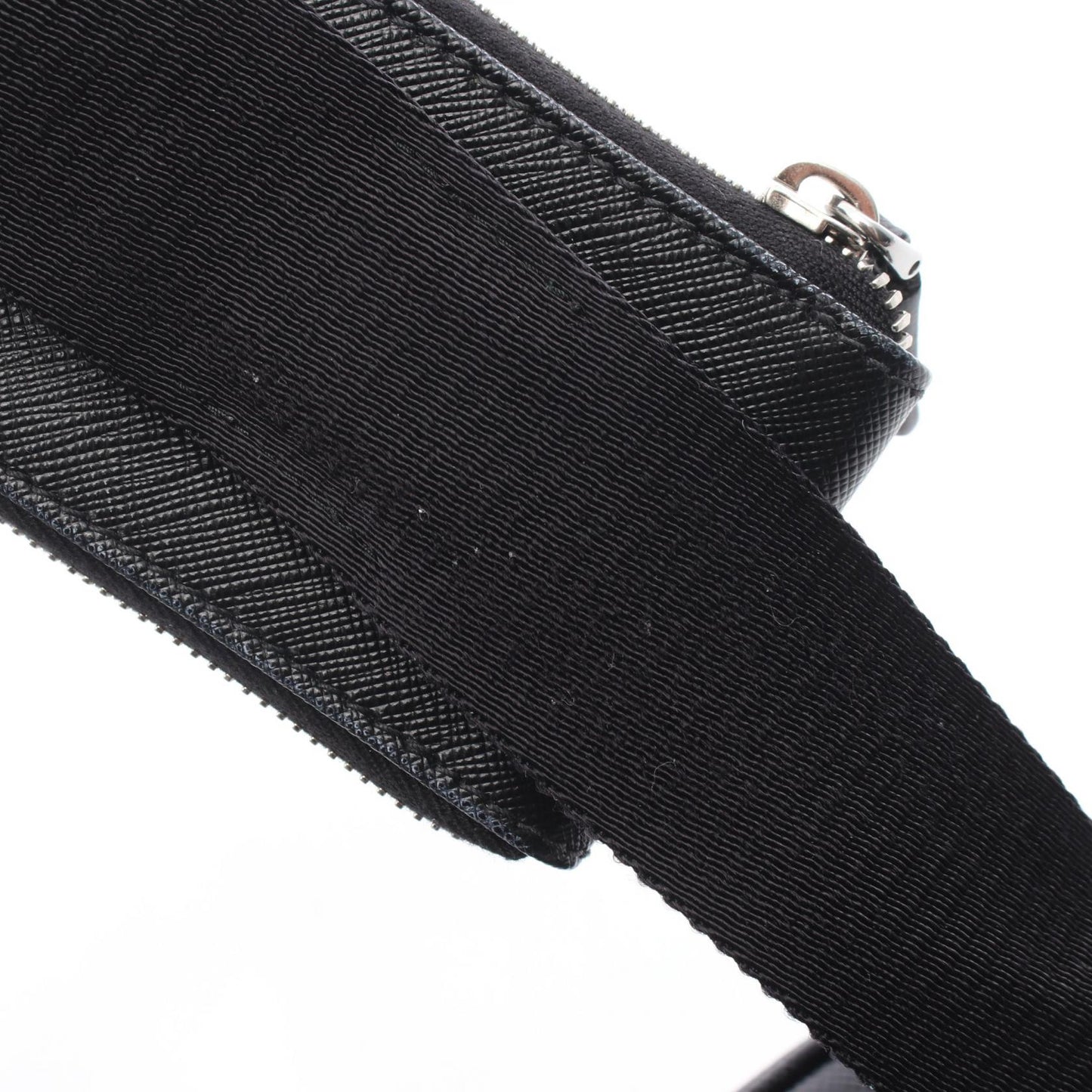 SAFFIANO TRAVEL ショルダーバッグ サフィアーノレザー ブラック プラダ バッグ PRADA