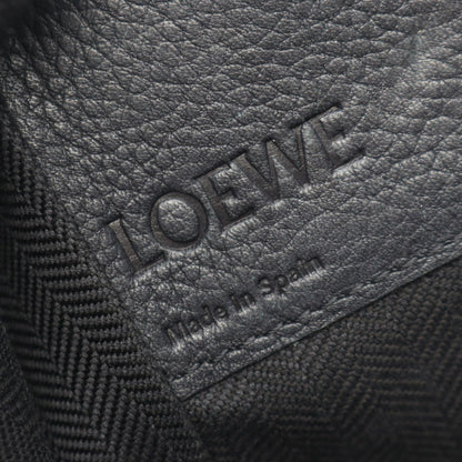 ハンモック ミディアム 2WAY ハンドバッグ レザー ダークネイビー ロエベ バッグ LOEWE