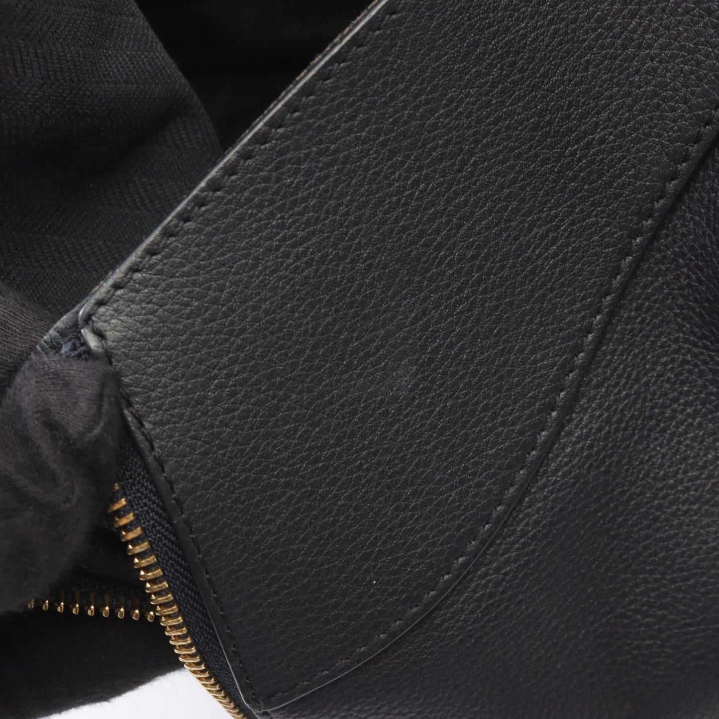 ハンモック ミディアム 2WAY ハンドバッグ レザー ダークネイビー ロエベ バッグ LOEWE