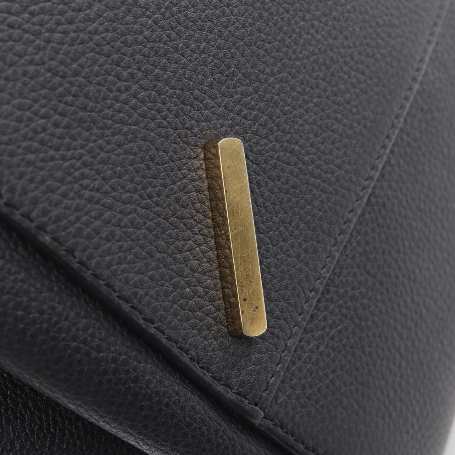 ハンモック ミディアム 2WAY ハンドバッグ レザー ダークネイビー ロエベ バッグ LOEWE