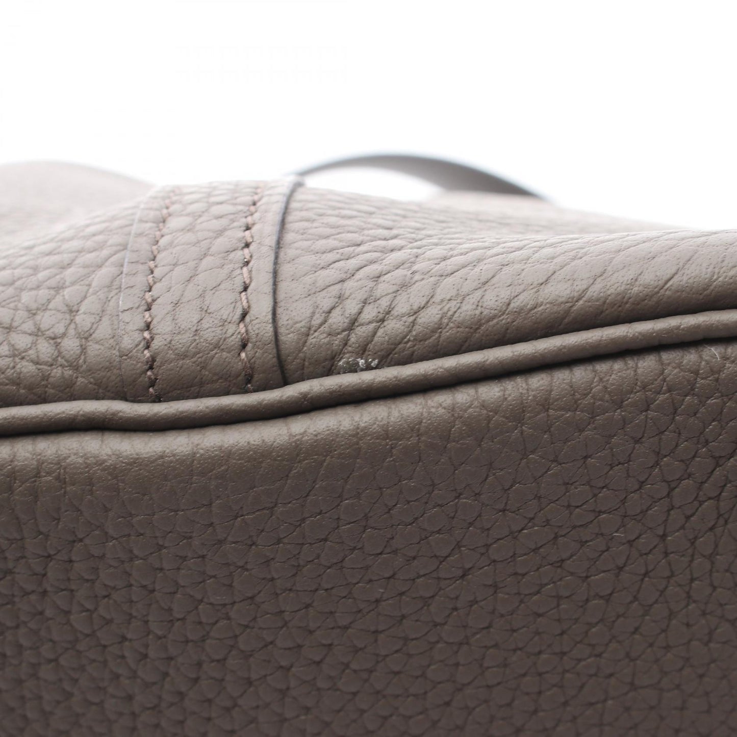 ピコタンロックMM エタン ハンドバッグ トリヨンクレマンス グレー シルバー金具 C刻印 エルメス バッグ HERMES