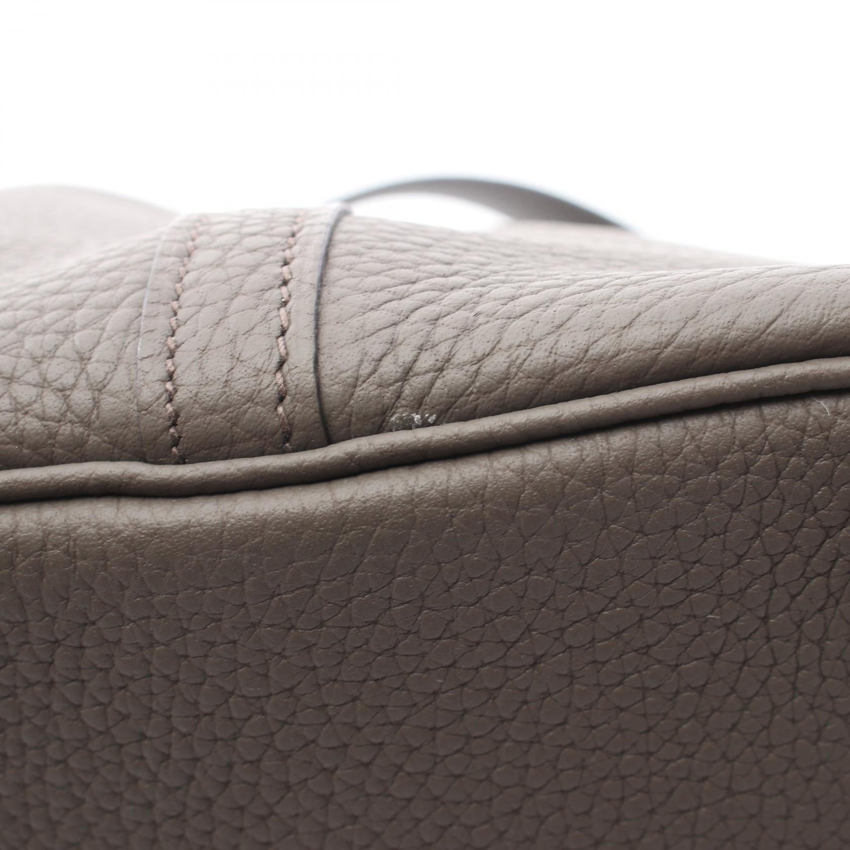 ピコタンロックMM エタン ハンドバッグ トリヨンクレマンス グレー シルバー金具 C刻印 エルメス バッグ HERMES