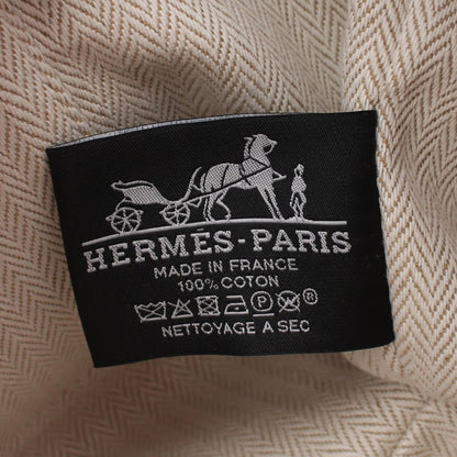 ブリッドアブラックPM オランジュ フー ハンドバッグ キャンバス オレンジ ボルドー シルバー金具 エルメス バッグ HERMES
