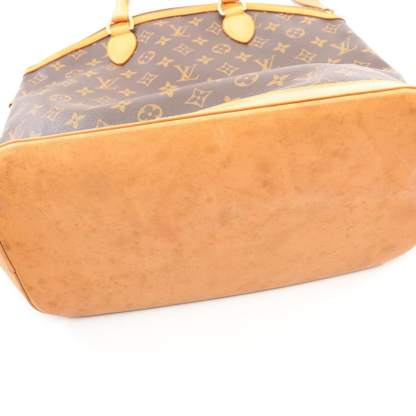 ロックイット ヴェルティカル モノグラム ハンドバッグ PVC レザー ブラウン ルイヴィトン バッグ LOUIS VUITTON
