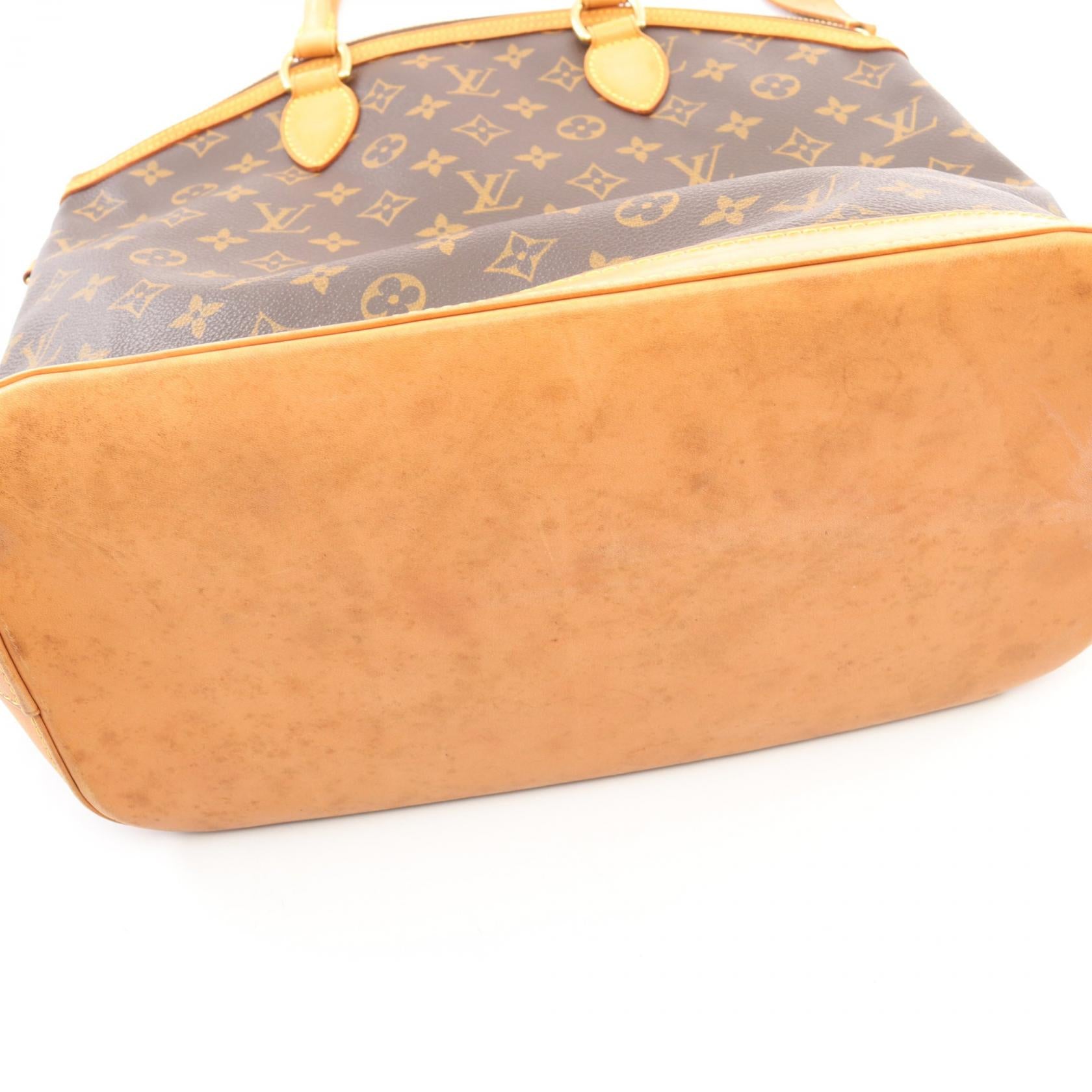 ロックイット ヴェルティカル モノグラム ハンドバッグ PVC レザー ブラウン ルイヴィトン バッグ LOUIS VUITTON
