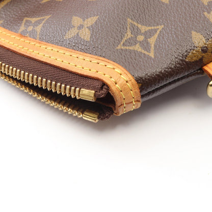 ロックイット ヴェルティカル モノグラム ハンドバッグ PVC レザー ブラウン ルイヴィトン バッグ LOUIS VUITTON