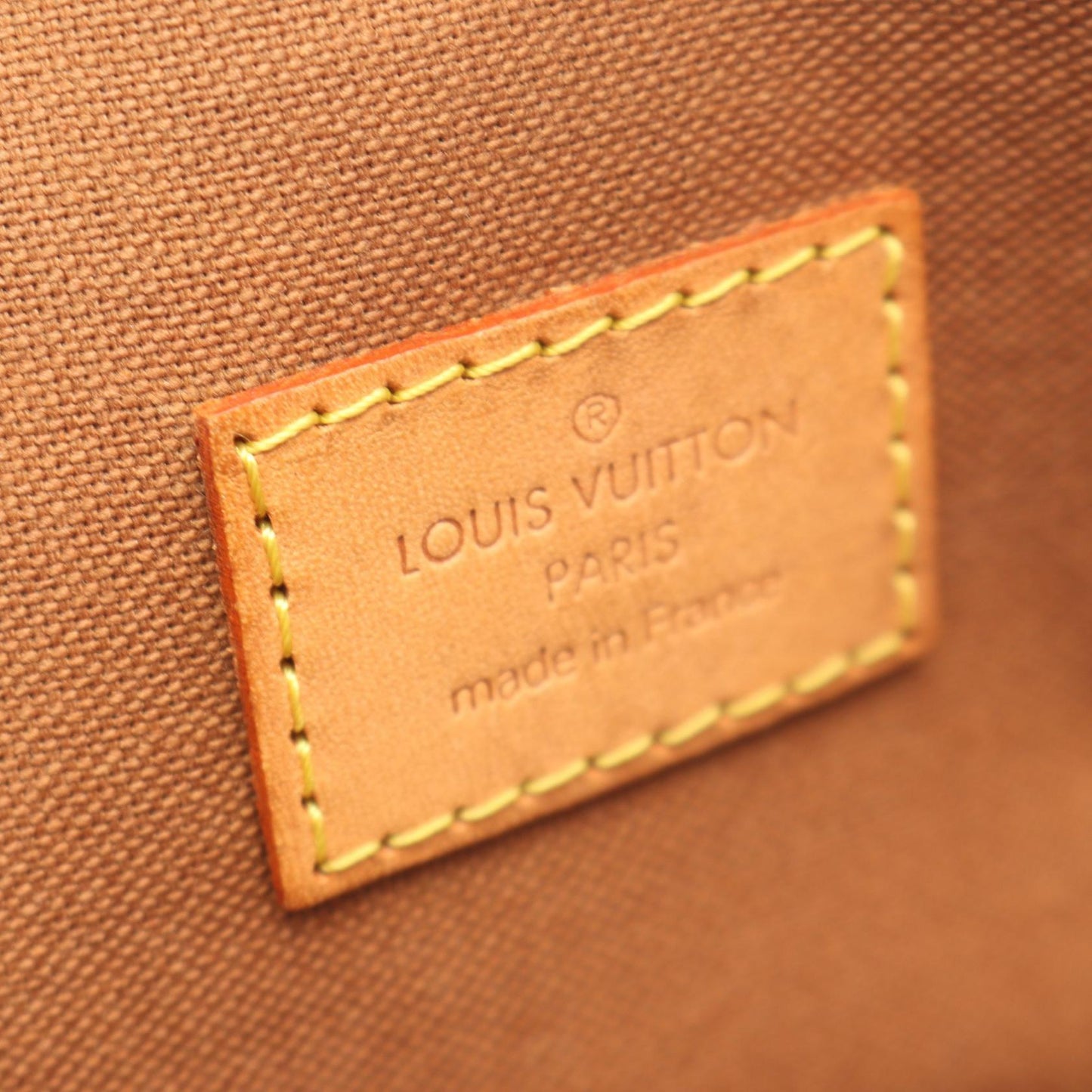 ロックイット ヴェルティカル モノグラム ハンドバッグ PVC レザー ブラウン ルイヴィトン バッグ LOUIS VUITTON