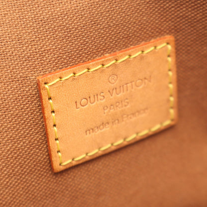 ロックイット ヴェルティカル モノグラム ハンドバッグ PVC レザー ブラウン ルイヴィトン バッグ LOUIS VUITTON