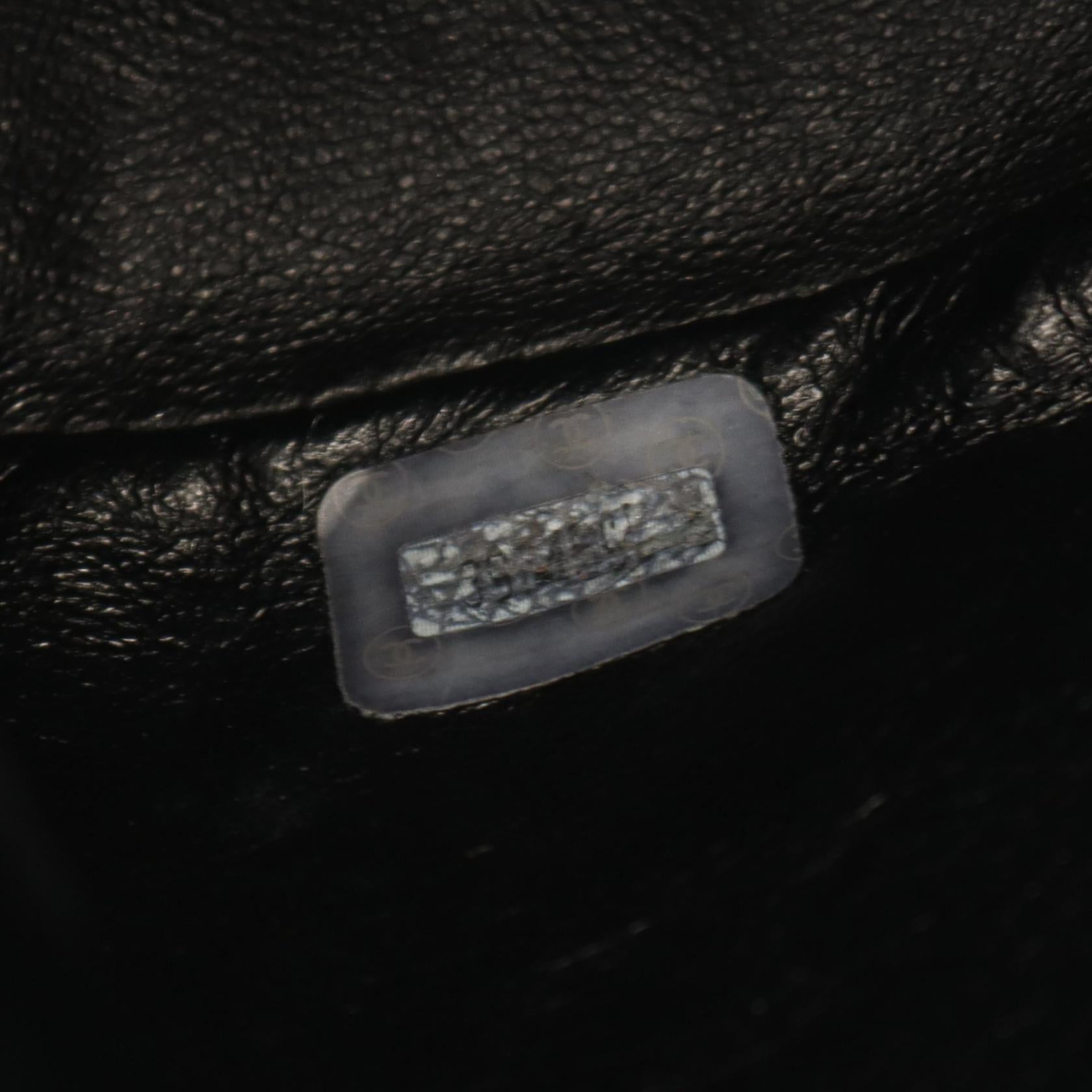 マトラッセ バックパック リュックサック ラムスキン ブラック ゴールド金具 シャネル バッグ CHANEL