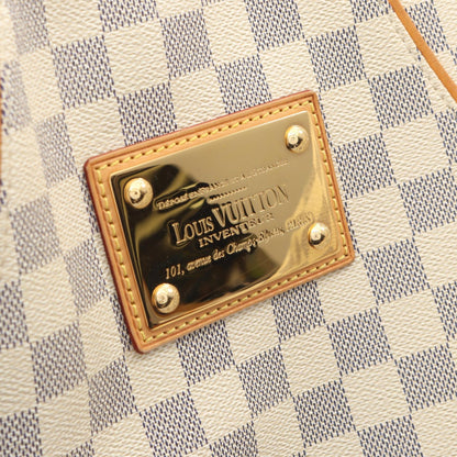 ガリエラPM ダミエアズール ワンショルダーバッグ PVC レザー ホワイト ルイヴィトン バッグ LOUIS VUITTON