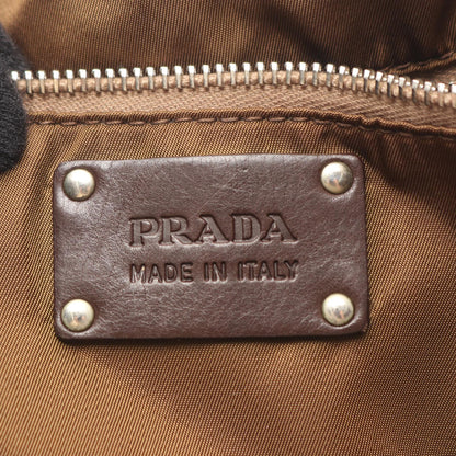 ハンドバッグ トートバッグ ナイロン オーストリッチ キャンバス カーキグリーン ブラウン アイボリー プラダ バッグ PRADA
