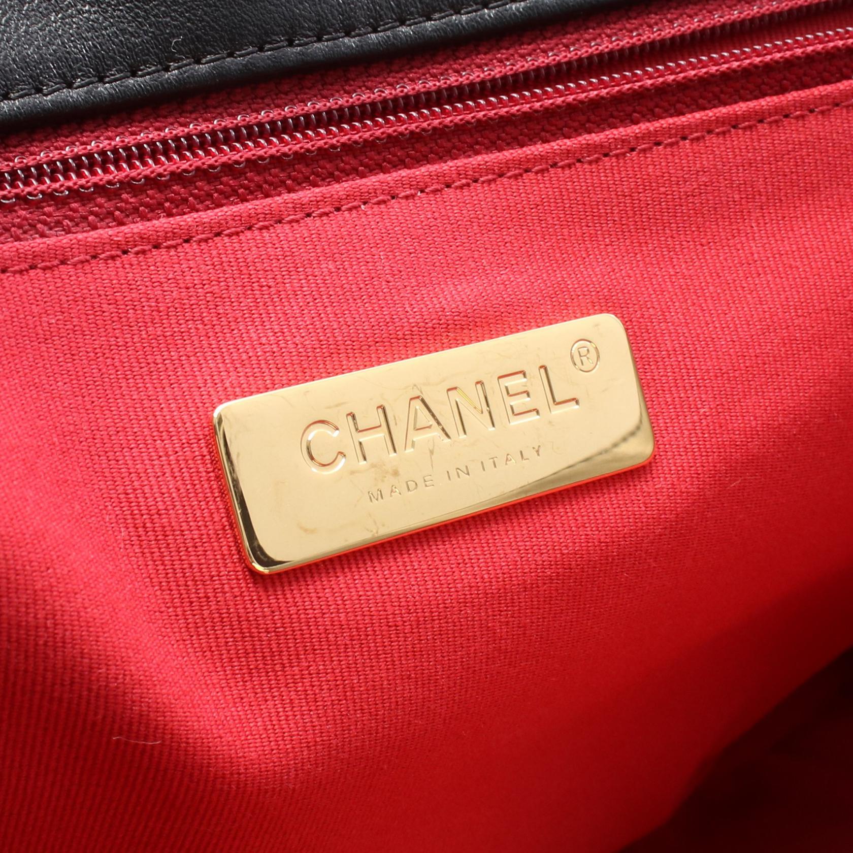 シャネル CHANEL マトラッセチェーントート ショルダーバッグ レ【中古】 CHANEL19 マトラッセ チェーンショルダーバッグ チェーントートバッグ