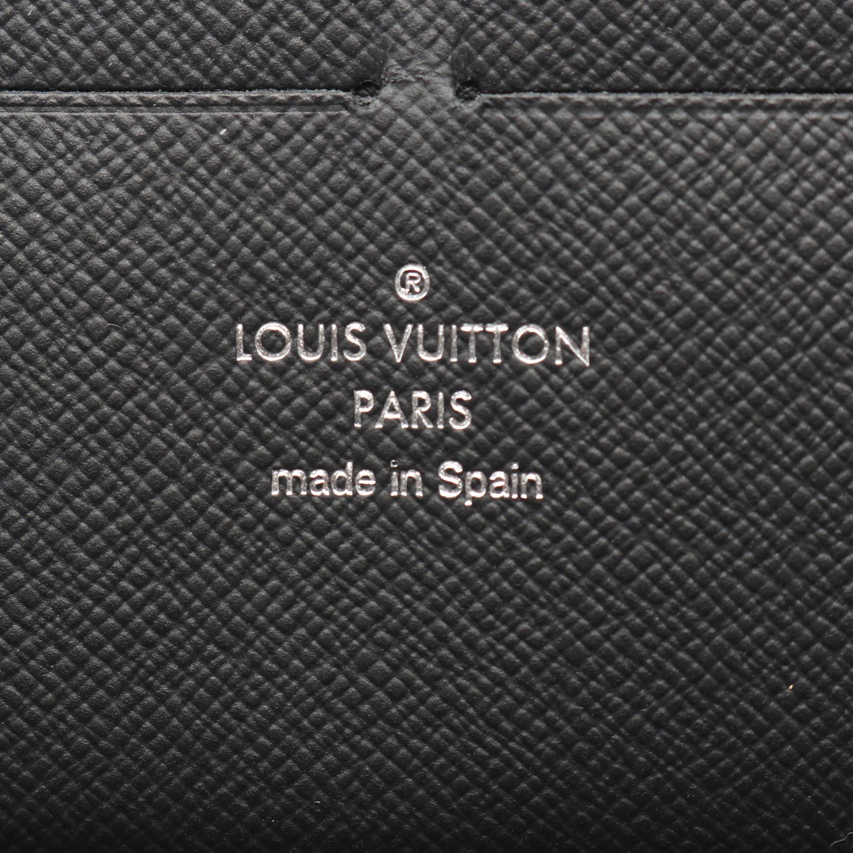ジッピー オーガナイザー NM タイガ ラウンドファスナー長財布 レザー ブラック ルイヴィトン 財布・小物 LOUIS VUITTON