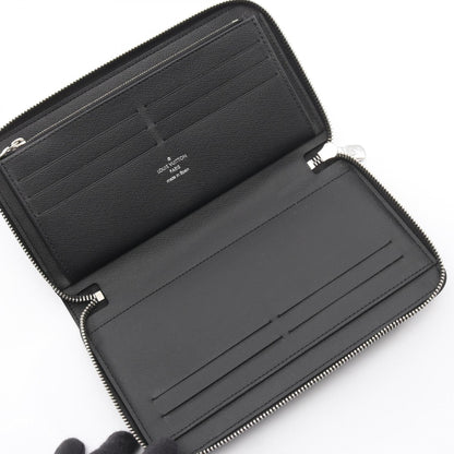 ジッピー オーガナイザー NM タイガ ラウンドファスナー長財布 レザー ブラック ルイヴィトン 財布・小物 LOUIS VUITTON