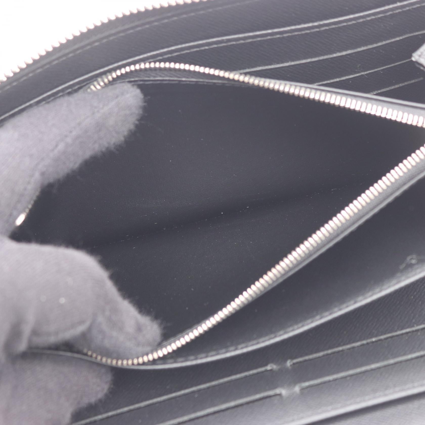 ジッピー オーガナイザー NM タイガ ラウンドファスナー長財布 レザー ブラック ルイヴィトン 財布・小物 LOUIS VUITTON