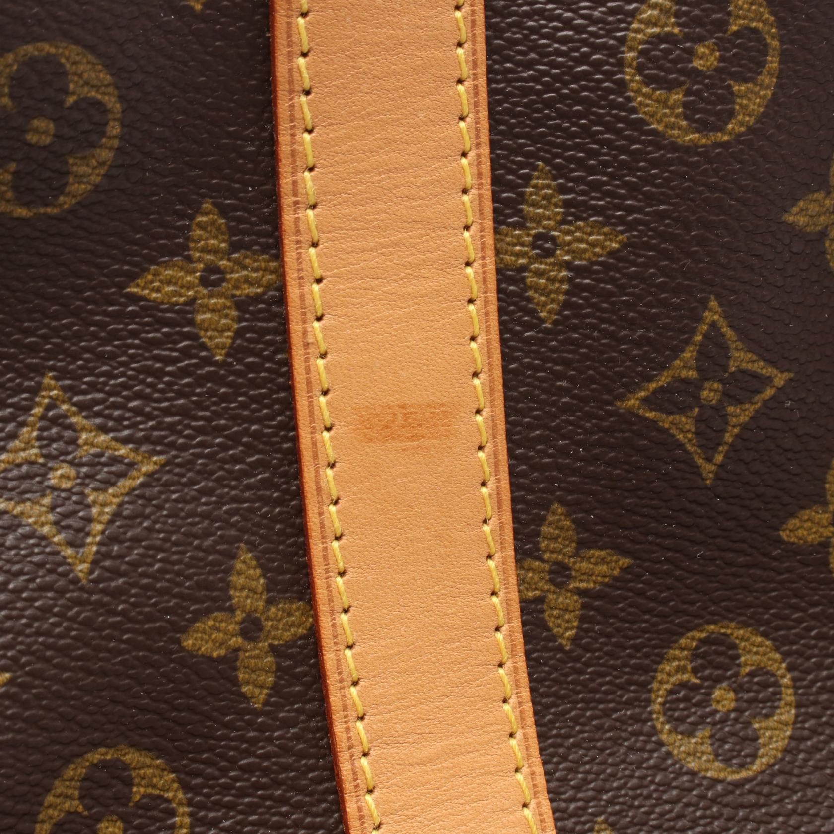 キーポル バンドリエール60 モノグラム 2WAY ボストンバッグ PVC レザー ブラウン ルイヴィトン バッグ LOUIS VUITTON