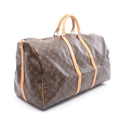 キーポル バンドリエール60 モノグラム 2WAY ボストンバッグ PVC レザー ブラウン ルイヴィトン バッグ LOUIS VUITTON